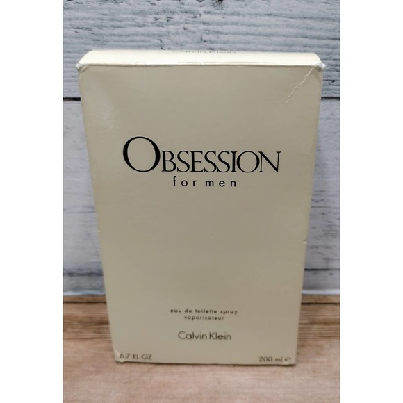 Calvin Klein Obsession for Men! 6.7 FL OZ! Cologne. New in Box. Retail $106! - Picture 2 of 5